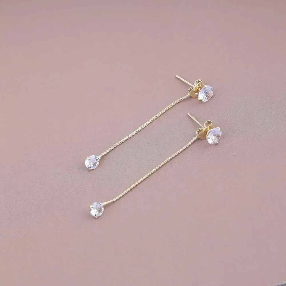 Diamond Drop Earrings M1238